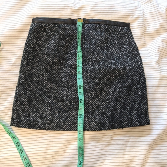 Blue woven mini skirt - Picture 6 of 6